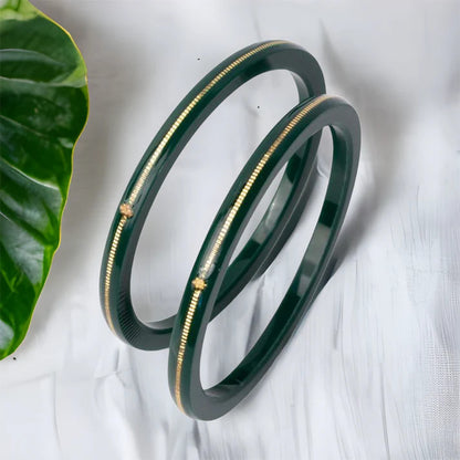 Orna Jewels 22kt Gold Pola Bangles (With 916 Certificate)