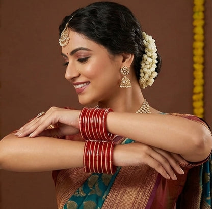 Orna Jewels 22kt Gold Pola Bangles (With 916 Certificate)